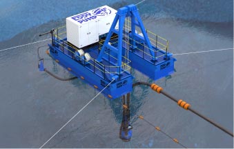 Remote-Controlled Dredging Equipment